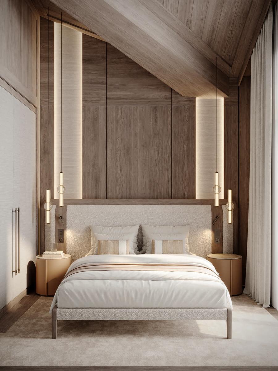 Bedroom of a BALMÂ residence