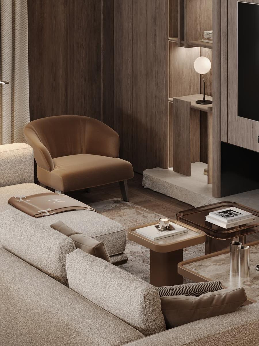 Lounge of a BALMÂ residence