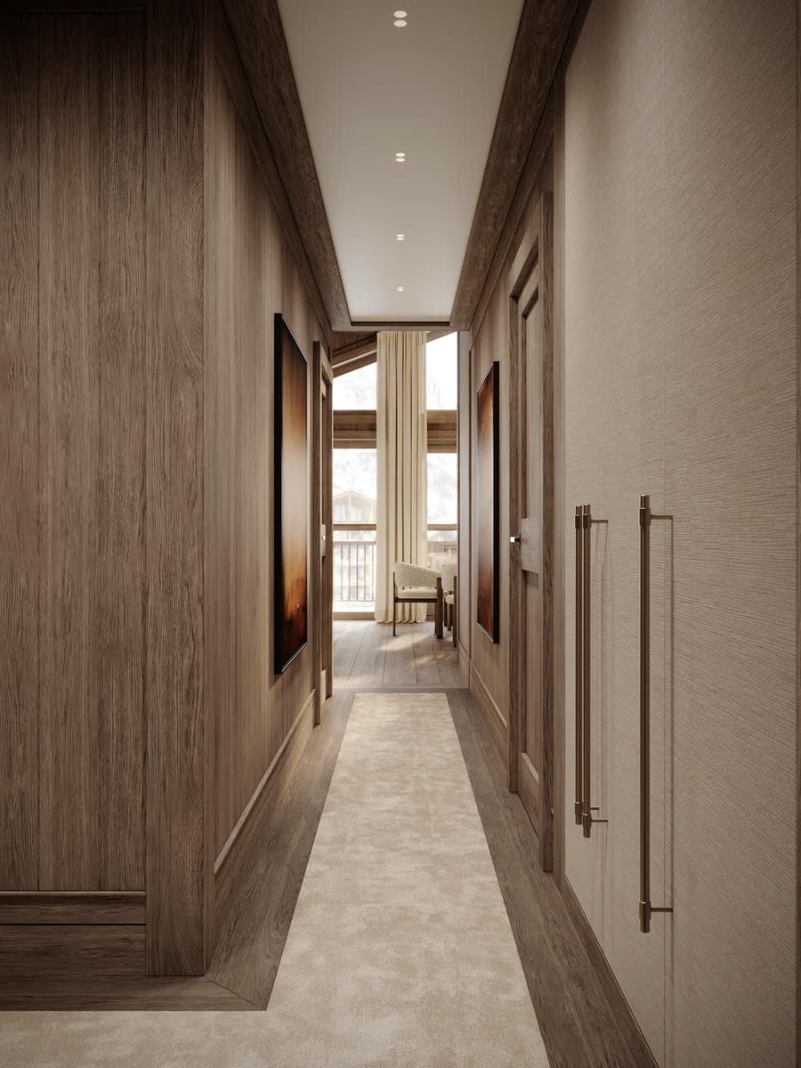 Hallway of a BALMÂ residence